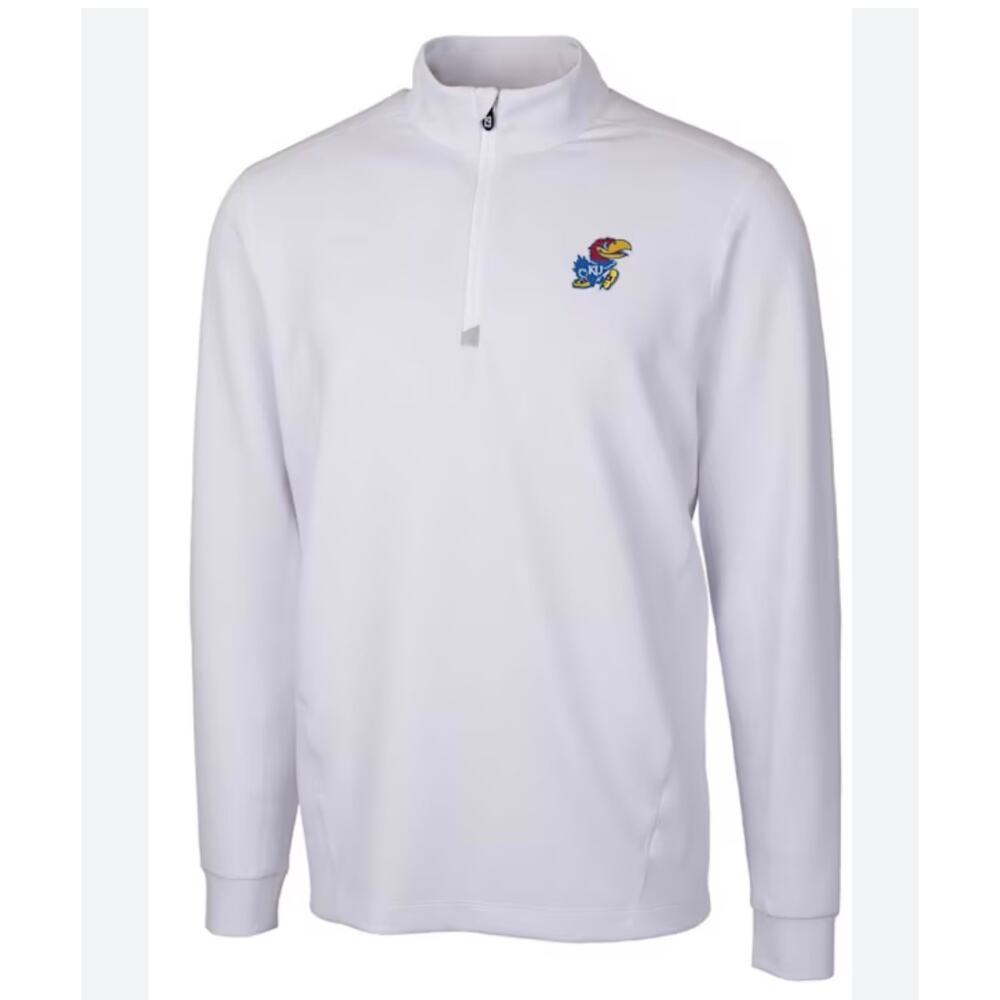 Vansport Performance Kansas Jayhawks 1/4 Zip Pullover Jacket 2X Golf Athletic